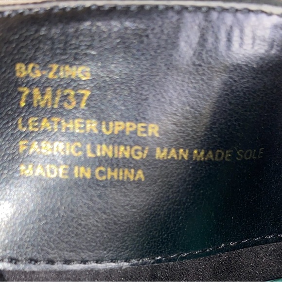 BCBGeneration Woman’s 7 Black Zing Pointed Toe Ankle Booties Shabby Chic - Picture 6 of 6